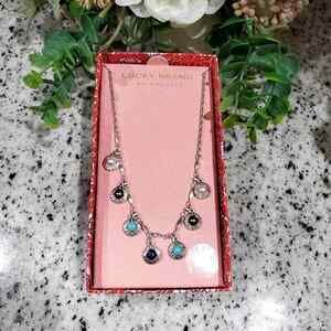 Lucky brand charm necklace